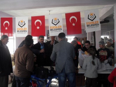 Depremzedelere Yemek Hizmeti